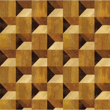 Imagem de Papel De Parede Adesivo Madeira Lavável Cozinha 3 metros