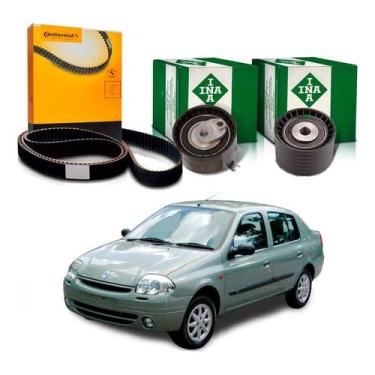 Imagem de Kit Correia Dentada Tensor Clio Sedan 1.6 16v 2000 A 2009 - ContiTech