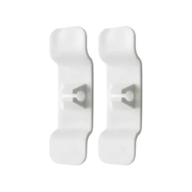 Imagem de Kit 2 Clips Organizador Fixador Adesivo De Cabo Fios Eletro