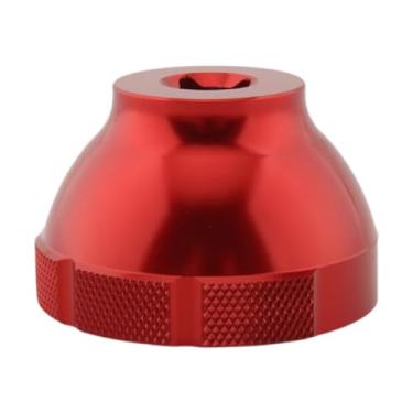 Imagem de menolana Ferramenta de remoção de suporte inferior com 16 entalhes, ferramenta profissional compacta de instalação, removedor de 44 mm para BBT-69.2 BB5700, Vermelho