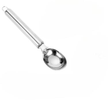Imagem de Kit Conjunto 4 Colher de Sorvete Pegador Boleador Inox Casa Cozinha Buffet Restaurante Sorveteria(KIT 2)