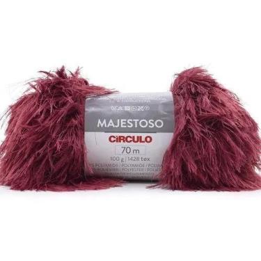 Imagem de Novelo de Fio/Lã Circulo MAJESTOSO 100g Tex 1428 70m Poliamida/Poliest