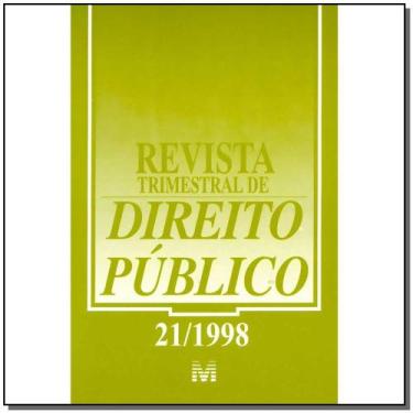 Imagem de Revista trimestral de direito publico ed. 21 - MALHEIROS EDITORES, 3