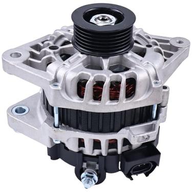Imagem de LSSOCH Alternador 12V 90A 37300-2B300 37300-2B510 37300-2B500 2607372 2608483 2616741 13209N Compatível com Hyundai Accent L4 1.6L 2012-2012-2012-209N Veloster 17 1.6L 2012-2017 Kia Rio L4 1.6L 2012