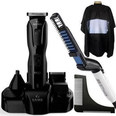 Imagem de Aparador De Pelos Gama Italy 9 Em 1 Titanium Maquina Cortador Cabelo A
