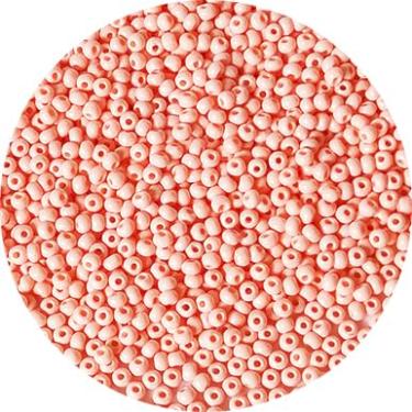 Imagem de Bala&Fillic Miçangas de semente de cor rosa de pele tamanho 3 mm 4000 peças/100 gramas, contas redondas de artesanato de vidro 8/0 para fazer joias, brincos, pulseiras, colar