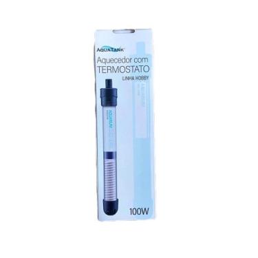 Imagem de Termostato Com Aquecedor Aqua Tank Hobby 100w, 220V