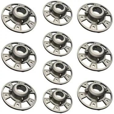 Imagem de Kit 10 Suporte Cesto Reforçado Para Lavadora Brastemp Consul 