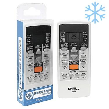 Imagem de Controle Remoto Universal 900 Códigos Para Ar Condicionado Alta Qualid