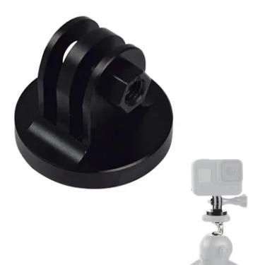 Imagem de Adaptador Tripé Em Alumínio Para Câmeras Gopro E Similares