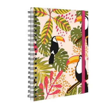 Imagem de Agenda 2026 Planner Semanal Plus Tropical Tucano Rosa