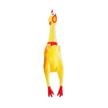 Imagem de Brinquedo Veterinário Colosso Frango Roncador Pequeno 1 unidade