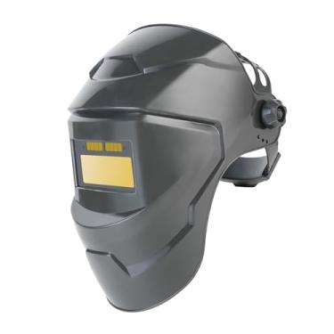 Imagem de Amagogo Capacete de soldagem, máscara de soldador, confortável, conveniente, grande visão, suprimentos, isolamento térmico, equipamento, protetor, capa facial, Ouro