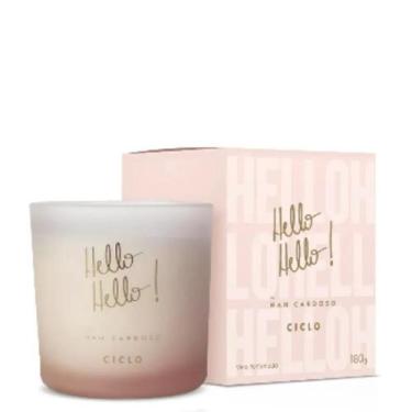 Imagem de Vela Aromatizadora Hello Hello Nah Cardoso by Ciclo 180g