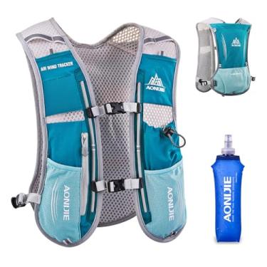 Imagem de TRIWONDER Colete de hidratação para corrida, mochila para mulheres, homens, 5,5L, 5L, corrida, corrida, maratona, ciclismo, caminhada, corrida