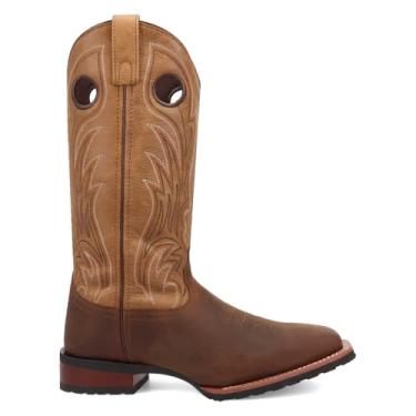 Imagem de Laredo Bota masculina Cullen Western, Marrom escuro/caramelo, 39
