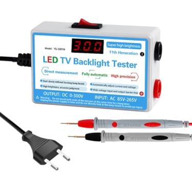 Imagem de MERIGLARE Testador de luz de fundo de TV LED, instrumento de medição, portátil, leve, resistente, fita de LED, contas de lâmpada, teste de reparo
