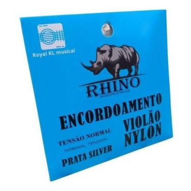 Imagem de Encordoamento Violão Nylon Tensão Média Vn01 Rhino