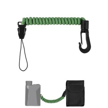 Imagem de Cordão para Telémetro, 8-40cm Cordão Retrátil de Poliéster de Alta Densidade por Telémetro Adequado para Caça Pesca Montanhismo Campismo Telémetros (Curto)