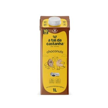 Imagem de A Tal Da Castanha Bebida Vegetal Castanha de Caju e Cacau Choconuts Orgânico, 1L