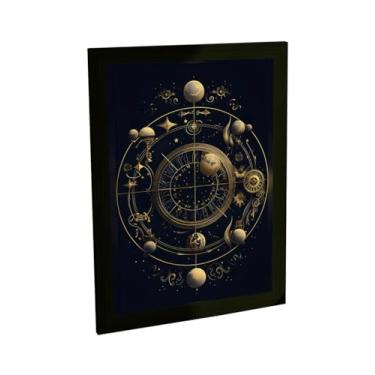 Imagem de Quadro Decorativo Horoscopo Planetas Astrologia Decoração Poster Quarto Sala