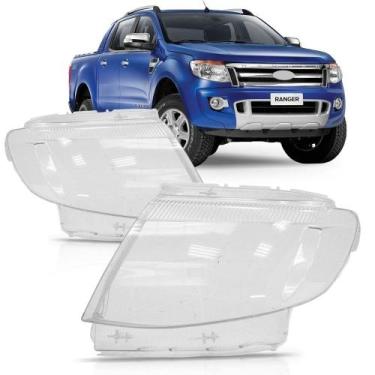 Imagem de Par Lente Farol Ranger 2013 2014 2015 2016 - SP ACESSÓRIOS