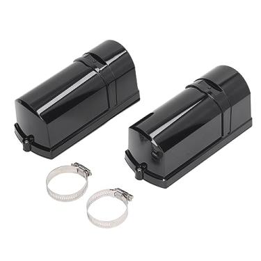 Imagem de 2 Feixe Alarme Remoto Sensor Infravermelho Ativo Cerca Detecção Transmissor Receptor de Alarme Intrusão Inteligente para Villa Fábrica Escola Residencial ABS Carcaça Plástica
