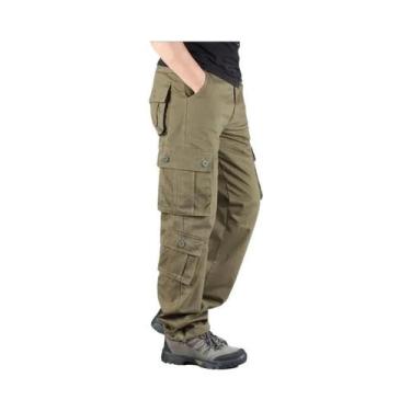 Imagem de Calças Cargo Táticas Masculinas Em Camuflagem De Alta Qualidade Em Alg