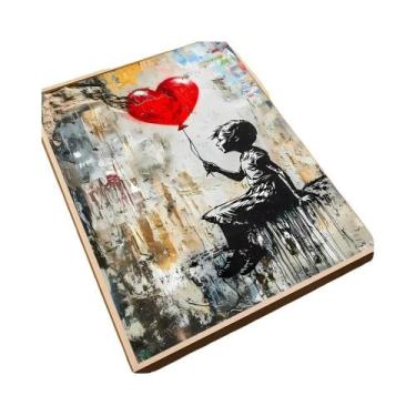 Imagem de Adesivo De Arte Graffiti Banksy Impermeável E Autoadesivo Para Decoraç