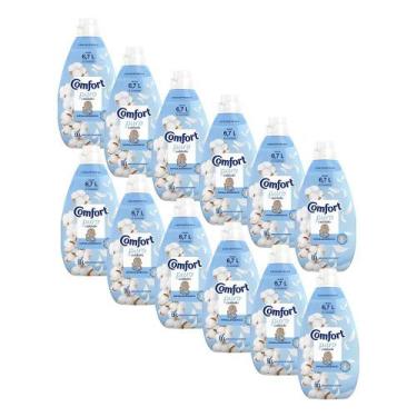 Imagem de Kit 12 Amaciante Comfort Concentrado Puro Cuidado Intense 1,5l