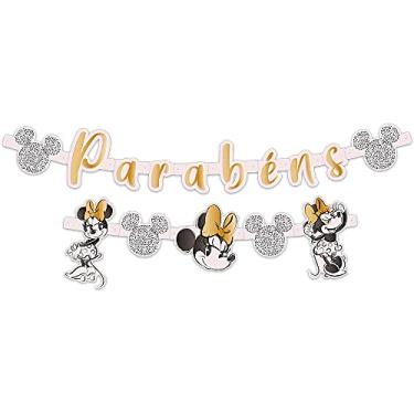 Imagem de FAIXA PARABENS MINNIE FAS 01 un.