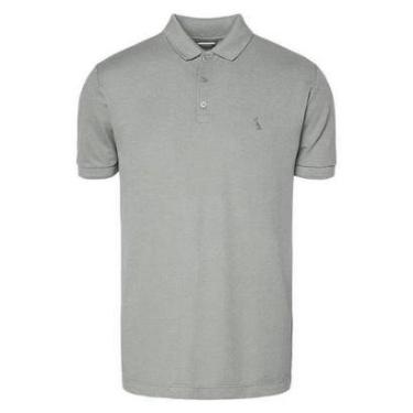 Imagem de Camisa Polo Reserva Piquet Denali Masculino Cinza Claro-Masculino