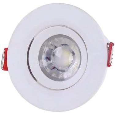 Imagem de Spot LED Tramontina Redondo 5 W 3000 K Luz Amarela