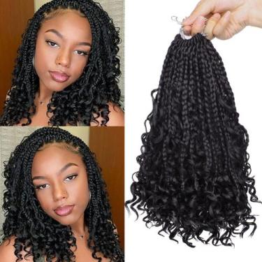 Imagem de Crochet Hair Unionbeauty Boho Box Braids, 10 polegadas, 8 pacotes - Un