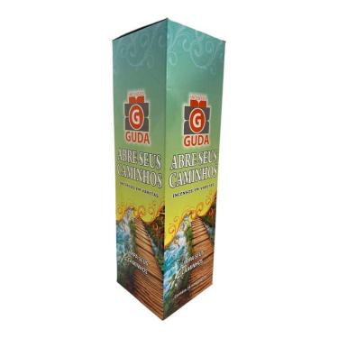 Imagem de Incenso Abre Caminho Guda Indiano 25 Caixas Com 7 Varetas