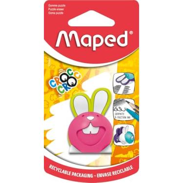 Imagem de Borracha, Maped, Croc Croc Coelho, 15801, Cores Sortidas