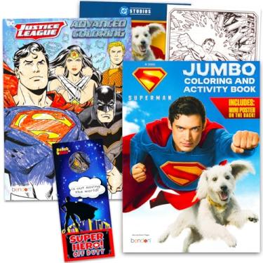 Imagem de DC Comics Superman Coloring and Activity Book Set (2 Books ~ 96 pgs Each)