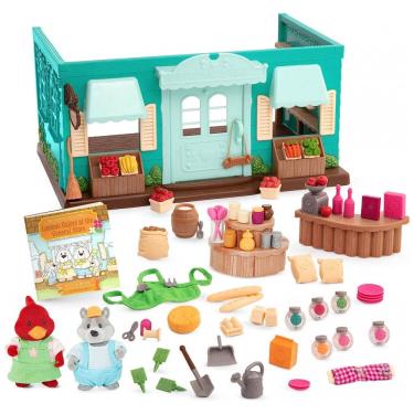 Imagem de Brinquedo Estatuetas de Animais com Acessórios, para Crianças de 3 Anos ou Mais, BATTAT BATYJ WZ6813SZ, Verde