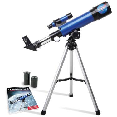 Imagem de Telescópio Astronômico 90x com Tripé Ajustável, Discover with Dr. Cool, Azul