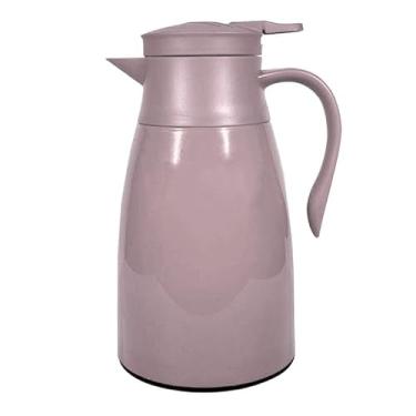 Imagem de Garrafa Térmica 1 Litro Isolamento a Vácuo, Conserva Quente e Frio(Rosa)