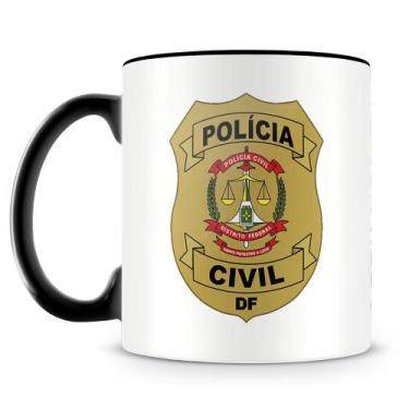 Imagem de Caneca Personalizada da Polícia Civil do Distrito Federal com Nome - P
