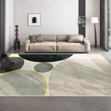Imagem de Tapete para sala de estar, sofá, cobertor para mesa de centro, tapete leve e luxuoso para áreas grandes e decoração para casa (120 x 200 cm/FLR4)