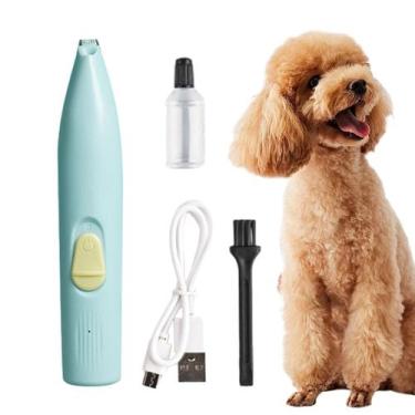 Imagem de Aparador de patas para cães e tosquiadeiras recarregáveis sem fio - Ma