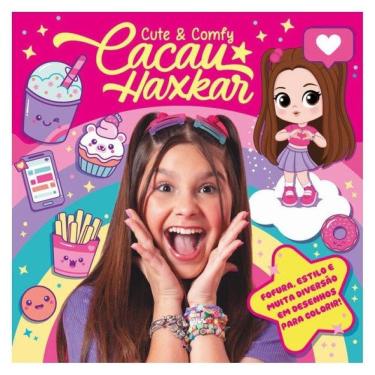 Imagem de Cacau Haxkar Cute & Comfy - Livro De Colorir Para Crianças