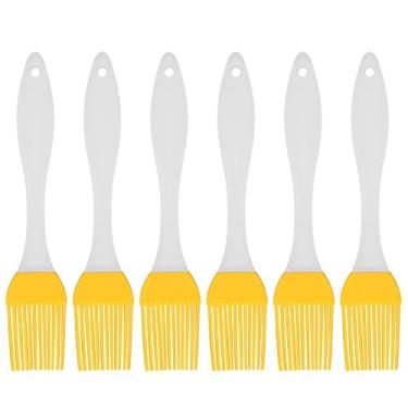 Imagem de HEEPDD 6pcs Silicone Basting Pasceth Brush, Cozinha de Cozinha Grill Brush Golhe Spread Oil Butter para Acampamento Ao Ar Livre Churrasco para Churrasco Nan