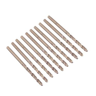 Imagem de Conjunto de brocas torcidas de cobalto M35 de alto desempenho, pacote com 10, para entusiastas de bricolage (2,5 mm)