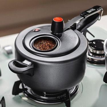 Imagem de Panela De Pressão Visor Antiaderente 4,5l Grafite Mta Grafit