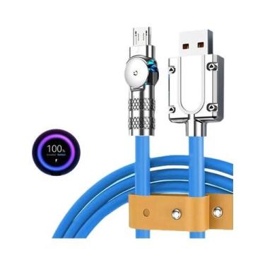 Imagem de Cabo De Dados Micro USB De Carregamento Rápido 120W 3A Para Samsung Ga