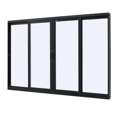 Imagem de Janela Caribe 4 Folhas 120x100cm Preta - 1002-5664 - JAP