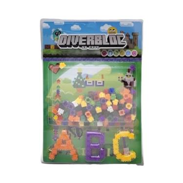 Imagem de Diverbloc Brinquedo Educativo Blocos De Montar Colorido Quantidade De Peças 51 Versão Do Personagem Mini Craft